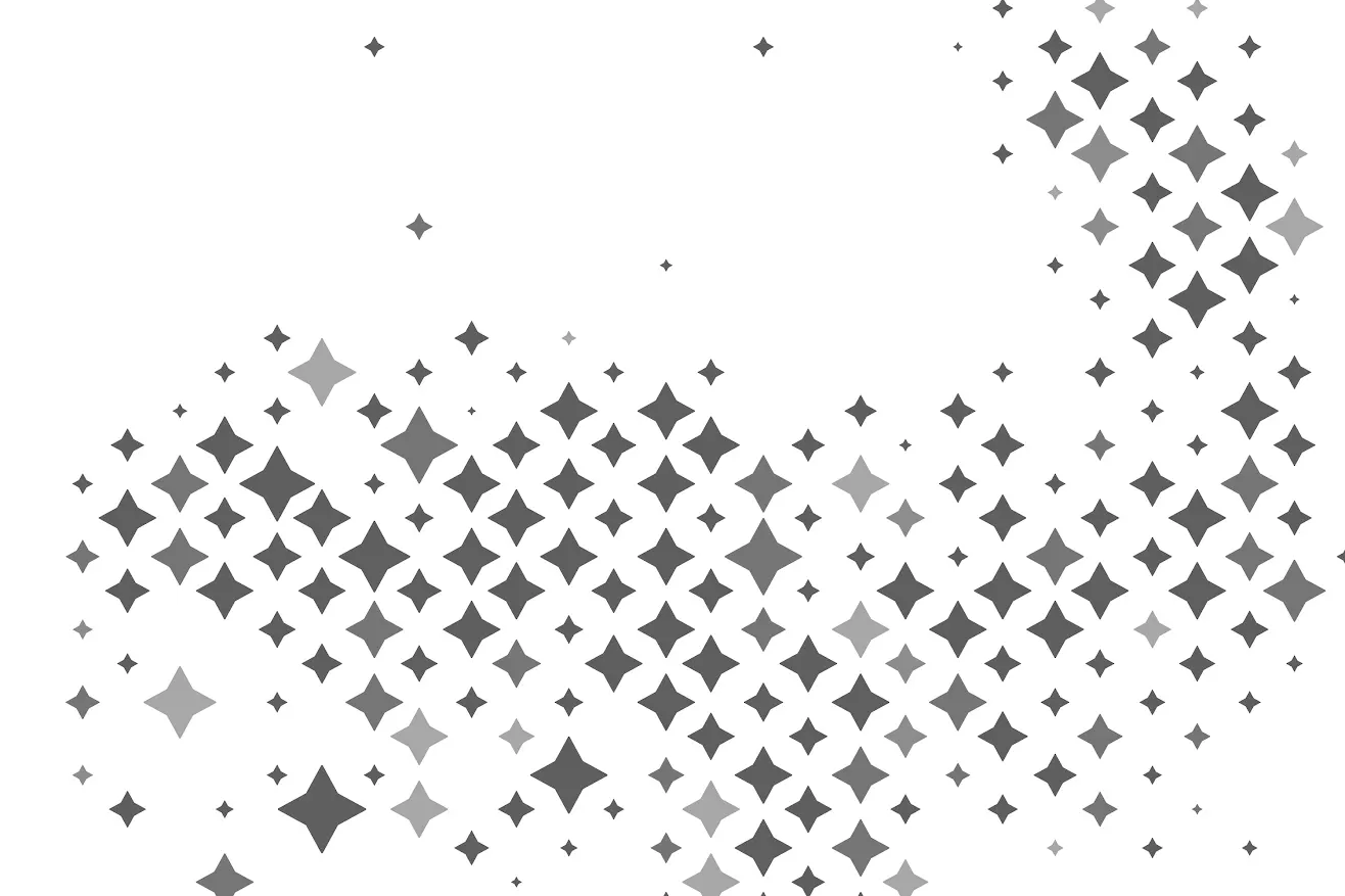 Featuring a diagonal gradient of black and gray star-shaped dots on a white background, Stellar Orthodontics in San Marcos, CA invites you to request an appointment today!.